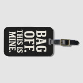 Tas off Dit is van mij Bagagelabel (Voorkant (horizontaal))