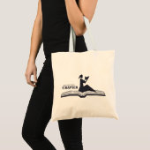 Tas Open Boek Vrouw Lezen (Voorkant (product))