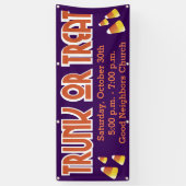 Tas or Treat Candy Corn Spandoek (Verticaal)
