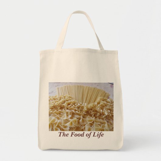 Tas-pasta's Tote Bag (Voorkant)