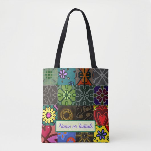 TAS - Patchwork Patroon 1 -  Mongram (Voorkant)