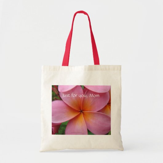 Tas Pink Plumeria (Voorkant)