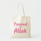 Tas "Powered by Allah". (Voorkant)