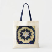 Tas - Quiled Star Flower Pattern (Voorkant)