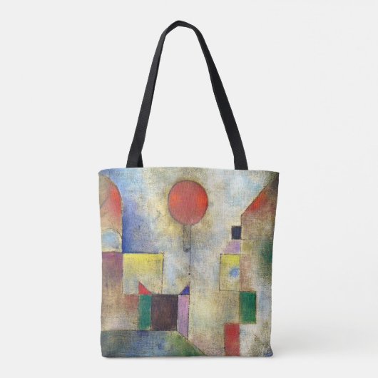TAS - "Rode ballon" - Paul Klee Art Afbeelding (Achterkant)