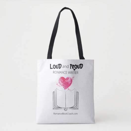 Tas romance schrijver (Voorkant)