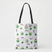 Tas Saint Patrick's Day Regenboog Cupcakes (Voorkant)