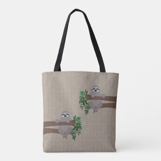 Tas Sloth Allover (Achterkant)