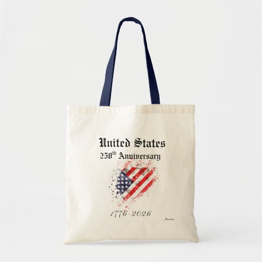 Tas ter ere van 250e verjaardag Verenigde Staten (Voorkant)
