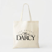 tas "The Future Mrs Darcy" (Voorkant)