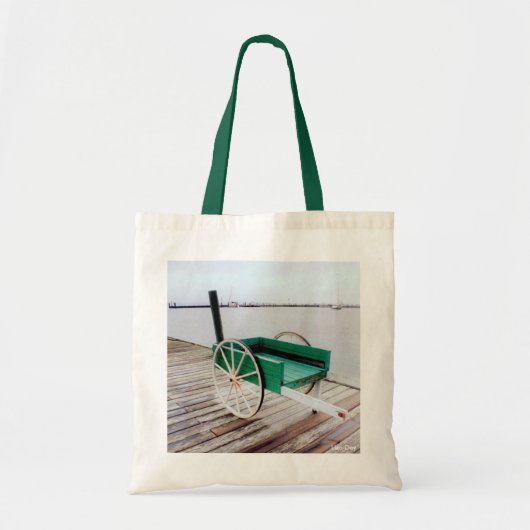 tas "The Green Cart" Budget Canvas (Voorkant)