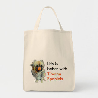 Tas Tibetaans Spaniel Grocery