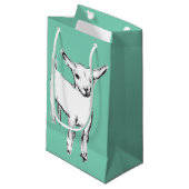 Tas uw tas met cadeau voor geit klein cadeauzakje (Voorkant Gekanteld)