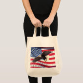 Tas van Amerikaanse vlag en Eagle Grocery (Voorkant (product))