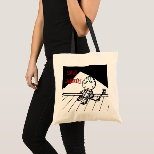 Tas van bedroefde robot (Voorkant (product))