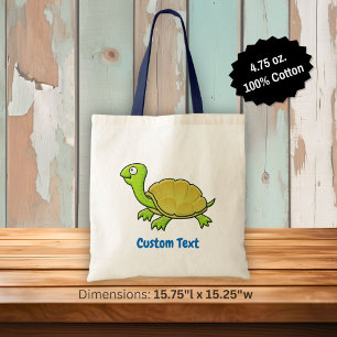 Tas van cartoon schildpad