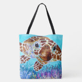 Tas van Chuckles de Zeeschildpad (Achterkant)