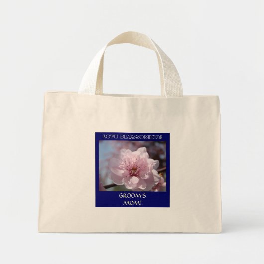 TAS VAN DE MOEDER VAN DE BRUIDEGOM! Cadeau Tote Za (Voorkant)