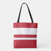 Tas van de rode en witte markt voor tapijten (Achterkant)