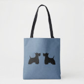Tas van de Schotse Terriers Allover (Voorkant)