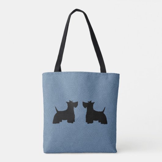 Tas van de Schotse Terriers Allover (Achterkant)