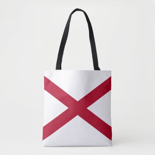 Tas van de vlag van Alabama (Voorkant)