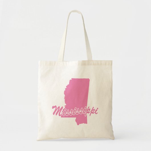 Tas van de vorm van de staat Mississippi (Voorkant)