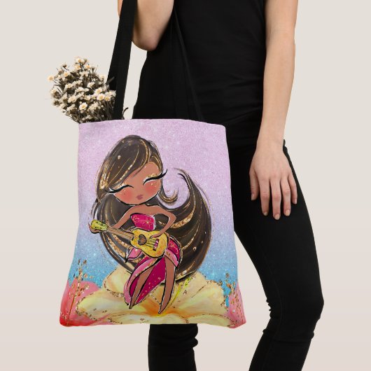 Tas van edele gitaar Girl (Dichtbij)