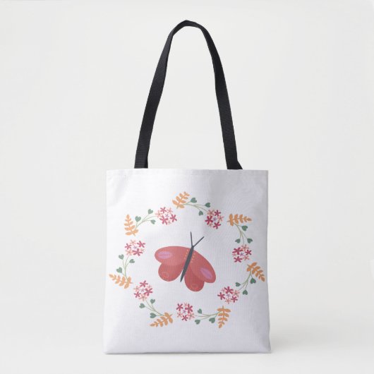 Tas van Floral Butterfly (Voorkant)