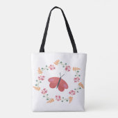 Tas van Floral Butterfly (Achterkant)