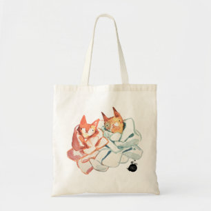 Tas van gebreide Katten