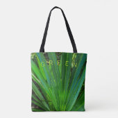 Tas van GREEN Zw Palmetto (Achterkant)