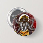 Tas van Heer Bhairava Ronde Button 5,7 Cm (Voorkant /achterkant)
