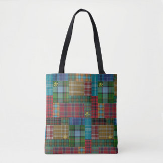 Tas van het kruisje in Torr Fionn Tartan Quilt