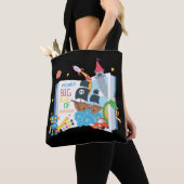 Tas van het whimsical Boy Library Book (Dichtbij)
