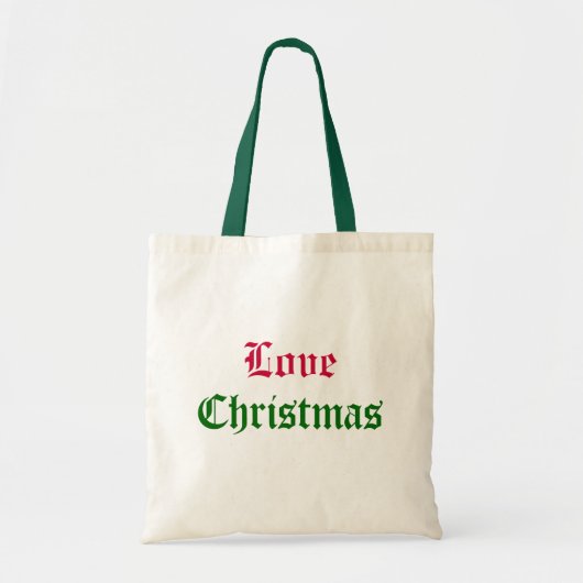 Tas van liefde voor kerstmis (Voorkant)