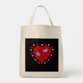 Tas van loffy Heart Kisses Grocery (Achterkant)