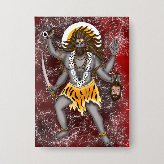 Tas van Lord Bhairava Button (Voorkant)