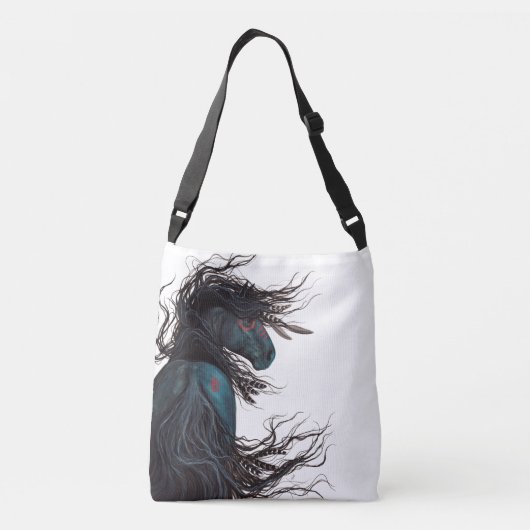 Tas van Majestic Friesian Horse van Bihrle (Achterkant)