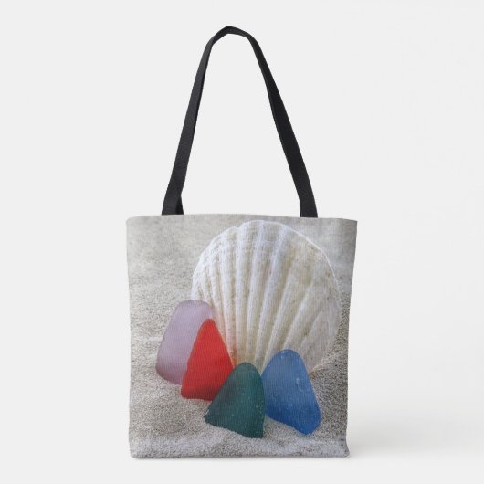 Tas van meerkleurig zee (Achterkant)