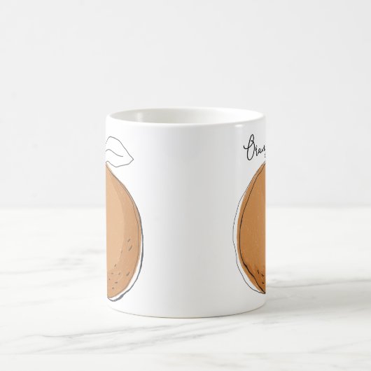 Tas van Oranje vruchten Koffiemok (Center)