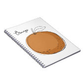 Tas van Oranje vruchten Notitieboek (Rechterzijde)