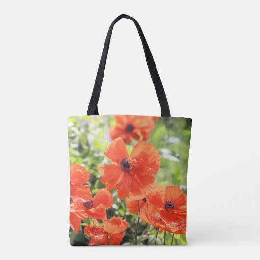 Tas van papaver (Achterkant)