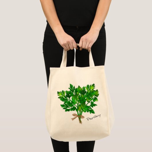 Tas van Parsley Herb Grocery (Voorkant (product))