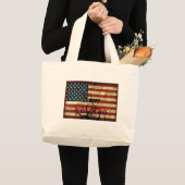 Tas van Patriottisch Amerikaans Veteran Canvas (Voorkant (product))