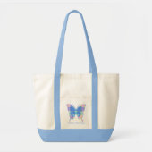 Tas van plaveisel vlindercanvas (Voorkant)
