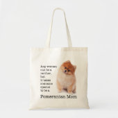 Tas van Pomeranian Mom (Voorkant)