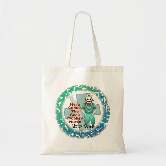 Tas van Sock Monkey Nurse (Voorkant)
