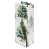 Tas van tropische papegaaienwijn wijn cadeautas (Achterkant Gekanteld)