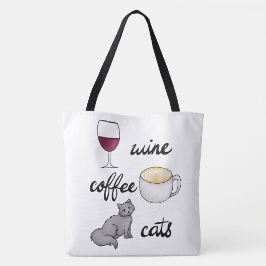 Tas van wijnkatten (Achterkant)